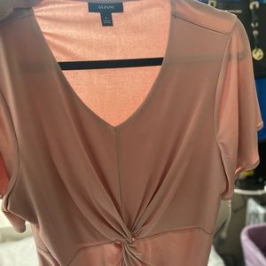 Soft pink Alfani Blouse